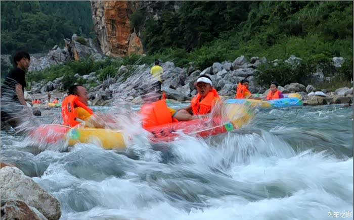 【四川成都cs75车友会593】车友自发养马峡,青龙峡消夏避暑游!