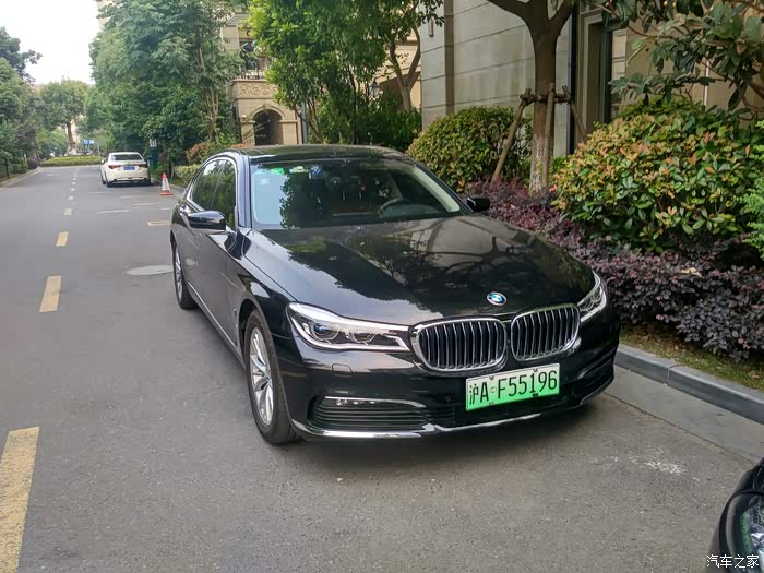 绿牌宝马740送沪牌免购置税