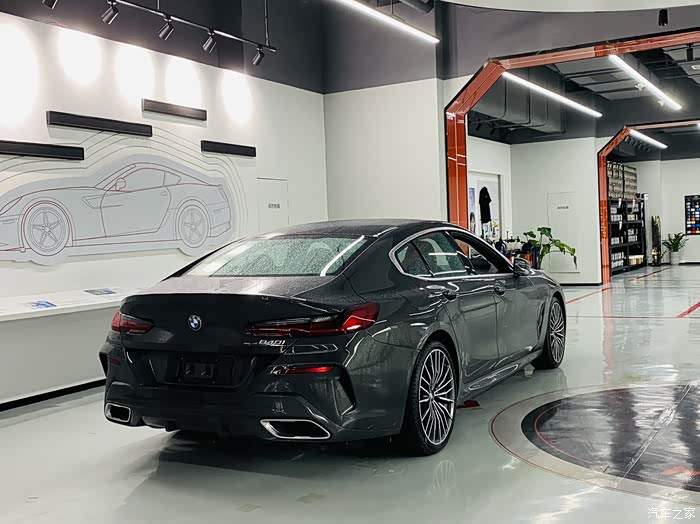 【图】碧玺灰840i提车和感想_宝马8系论坛_汽车之家论坛