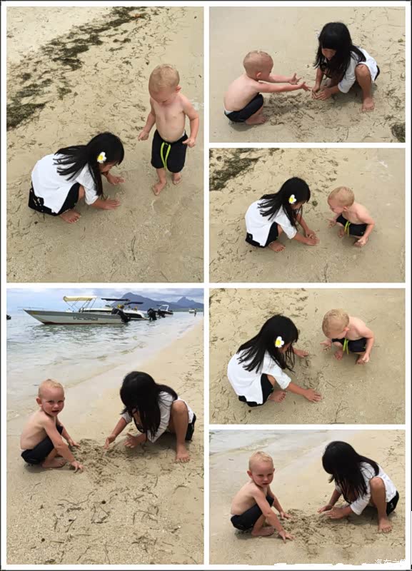 跨地球一半步系情缘阿拉伯联合酋长国旅游造宝宝