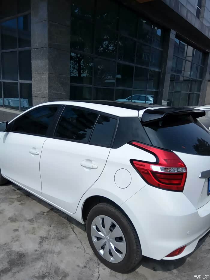 【图】致致尾翼_yaris l 致炫论坛_汽车之家论坛