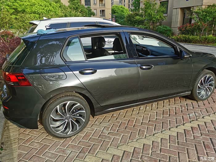 【图】高8 pro 锰石黑 打算慢慢改成黑武士_高尔夫论坛_汽车之家论坛