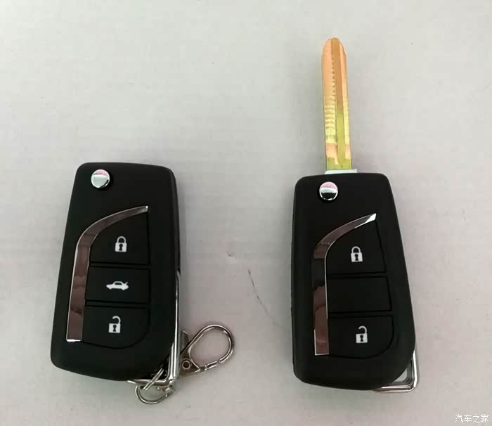 请问各位大神,2017款威驰fs1.5cvt锋驰版的车钥匙