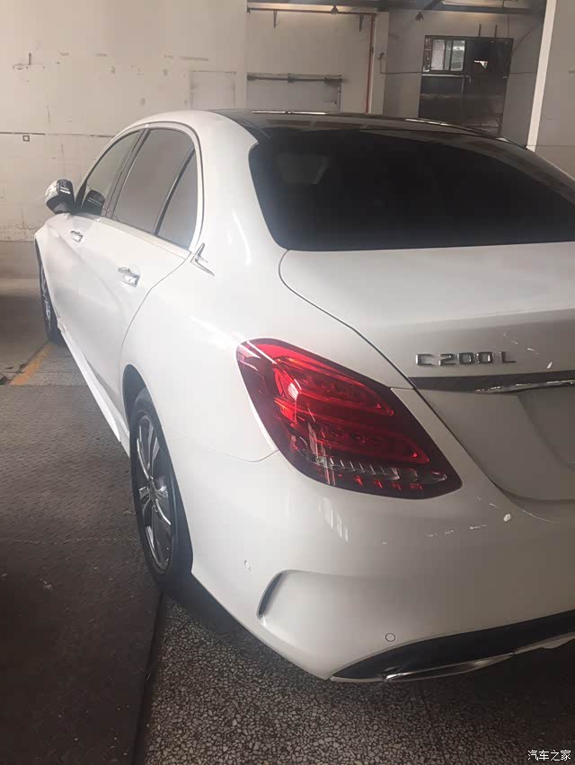 【图】黑标到手～_奔驰c级论坛_汽车之家论坛