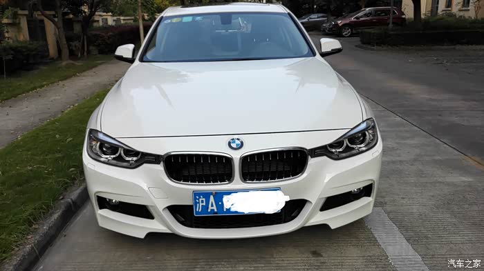 小折腾一下,320i运动改装mt前包围