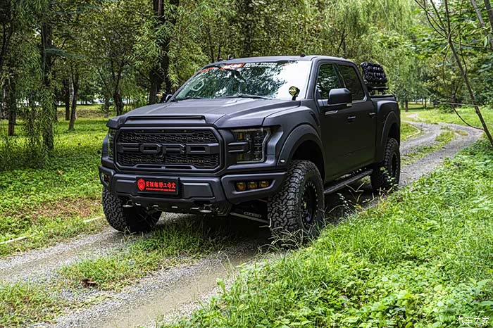 首台福特f150ltd全车改装猛禽外观整车定制喷涂汽车防爆装甲漆
