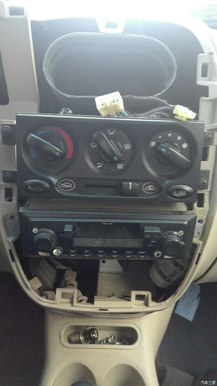 奇瑞qq3收音机拆机图解图片