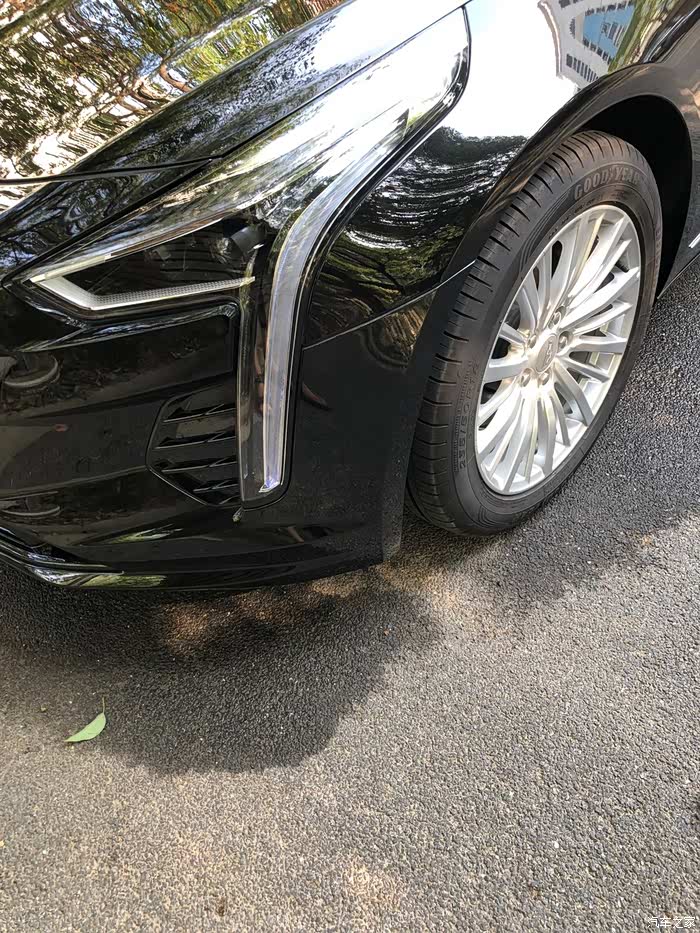 ct6保险杠局部补漆