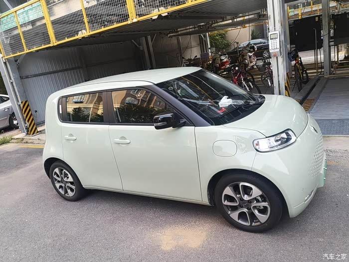 小巧长续航代步小车,实拍欧拉白猫_精彩图集论坛_汽车之家论坛