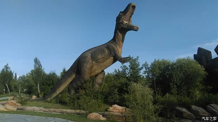 哈尔滨冰城cs35车友会自动尊贵之嘉荫恐龙馆之行