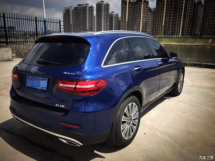【图】glc200宝石蓝提车作业_奔驰glc论坛_汽车之家论坛