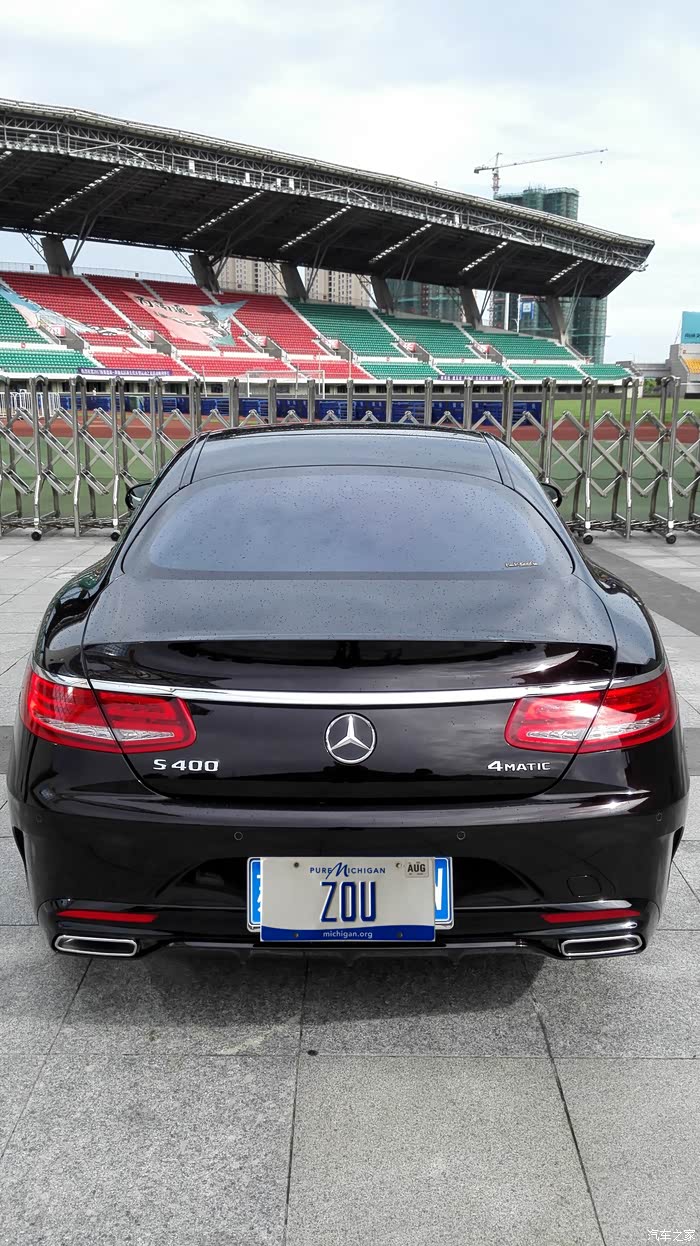 【图】提红宝石黑s400 coupe一个月交作业_奔驰s级论坛_汽车之家论坛