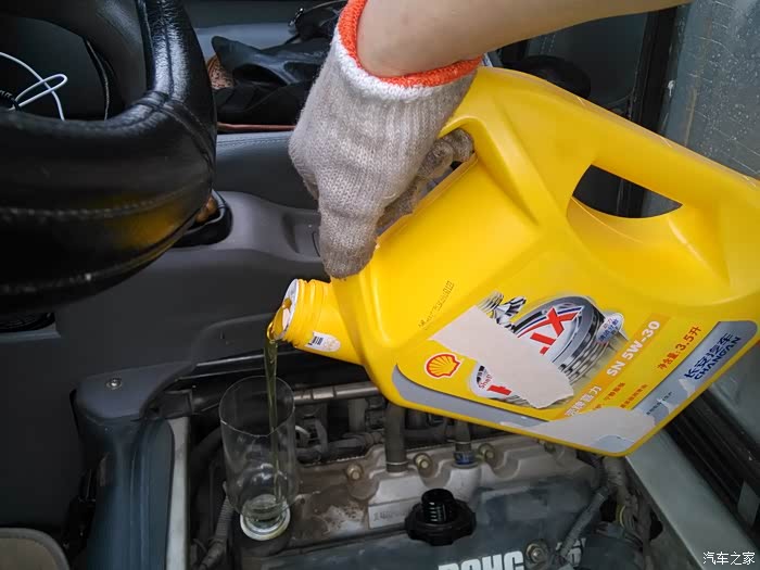 【图】基础保养-自己换机油_长安之星论坛_汽车之家论坛
