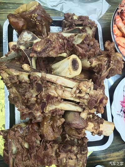 酱驴骨头,棒骨髓太美味了