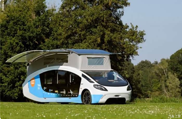 太阳能房车很现代