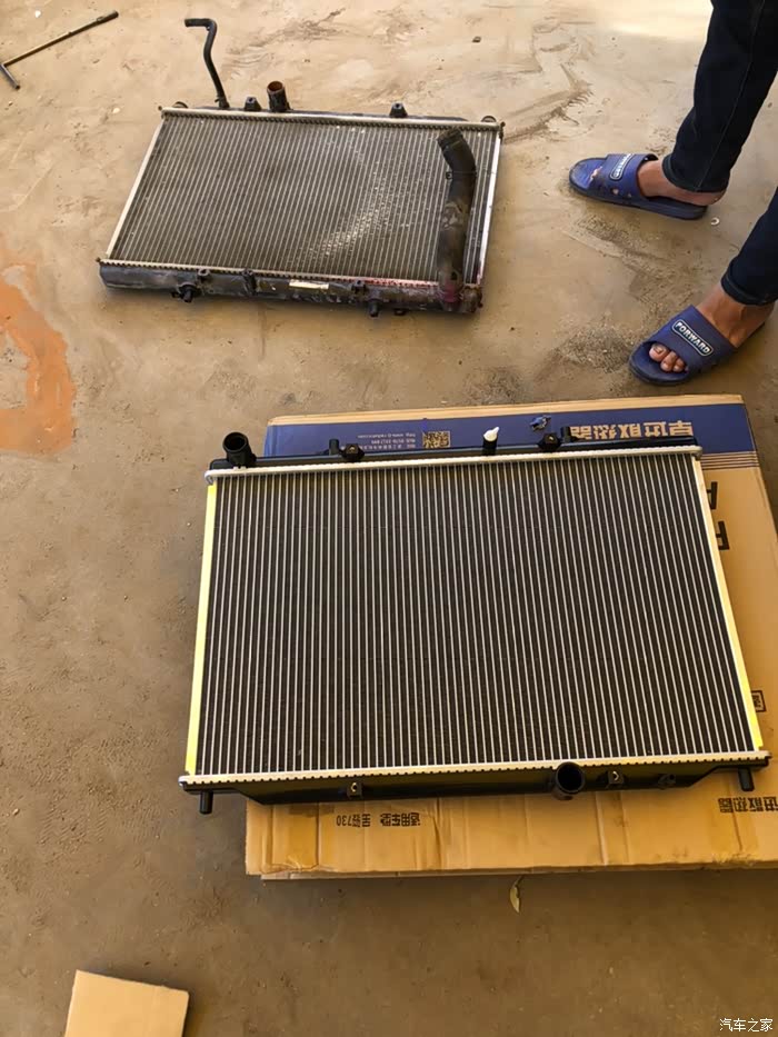 【图】6年9万多公里更换水箱_宝骏730论坛_汽车之家论坛
