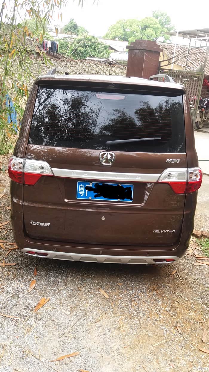 【图】提车作业,30舒适型_北汽威旺m30论坛_汽车之家论坛