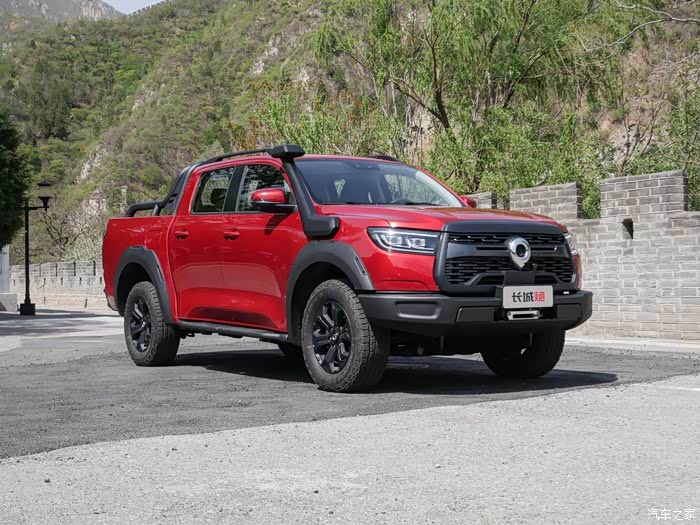 【图】硬汉气质的红色长城炮_精彩图集论坛_汽车之家论坛