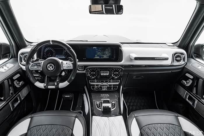 这款巴博斯就是大气很有时代感内饰就是豪华那方向盘炫酷