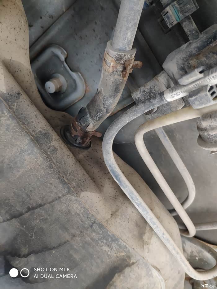 【图】油管老化了,这个是什么尺寸?_帝豪论坛_汽车之家论坛