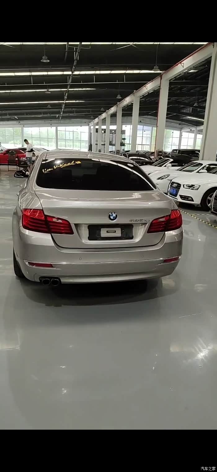 金色的宝马535,简直帅爆了