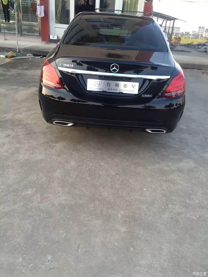 小马6置换奔驰新c提车作业,求认证!