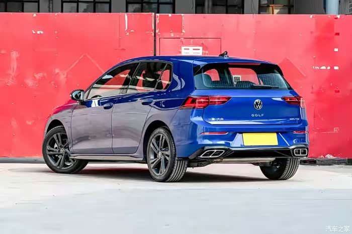 动力充沛,操控灵活,实拍2021款高尔夫r-line