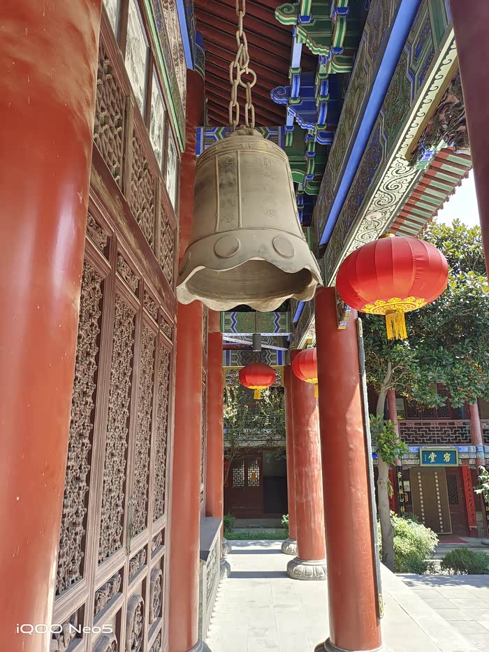 闲游中五台道观