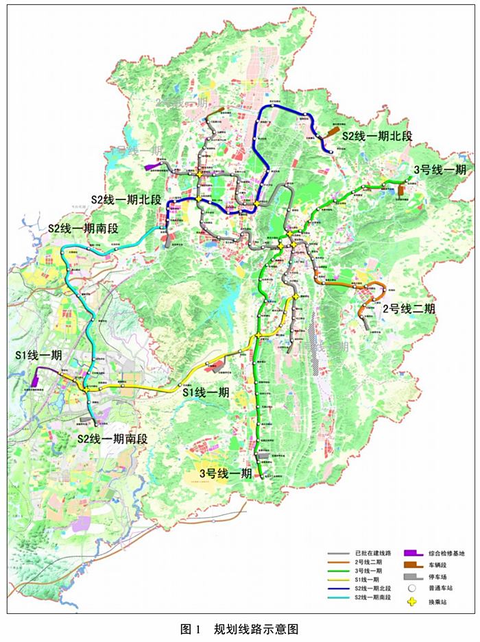 贵阳轻轨5号线规划图图片