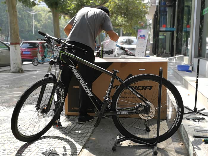 美利达2017战神升级版选车订车提车完结