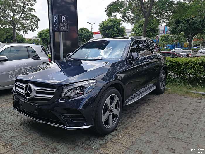 【图】今天提车260豪华,传说中碳灰蓝_奔驰glc论坛_汽车之家论坛