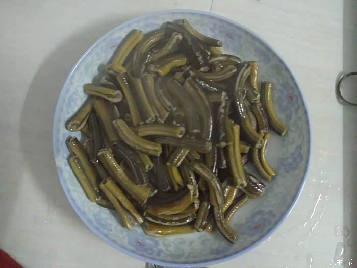 第一次亲手加工活黄鳝-女汉子!