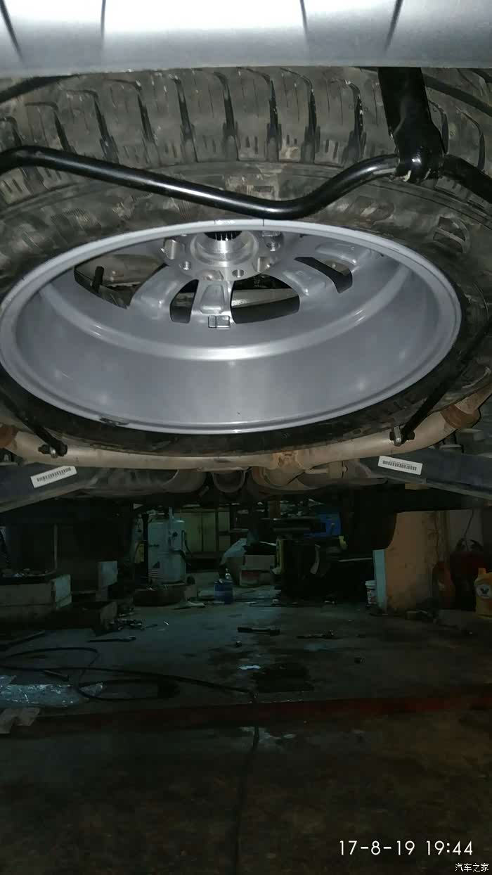 科帕奇改全尺寸备胎借鉴群里大神们的经验