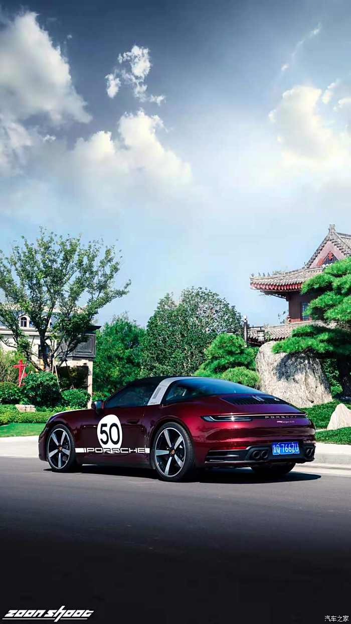 昨日重现保时捷911targa4sheritagedesign