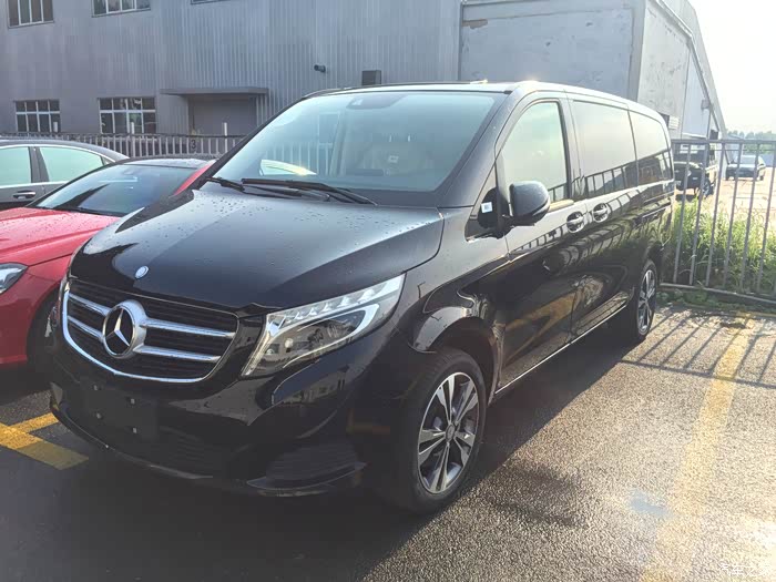 提车作业为了俩宝换大白奔驰r320商务购车记