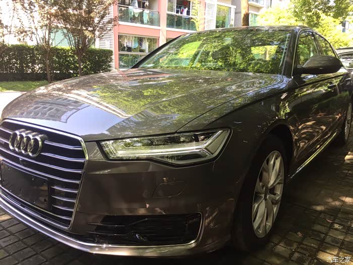 2017款a6l达科塔灰45运动提车作业