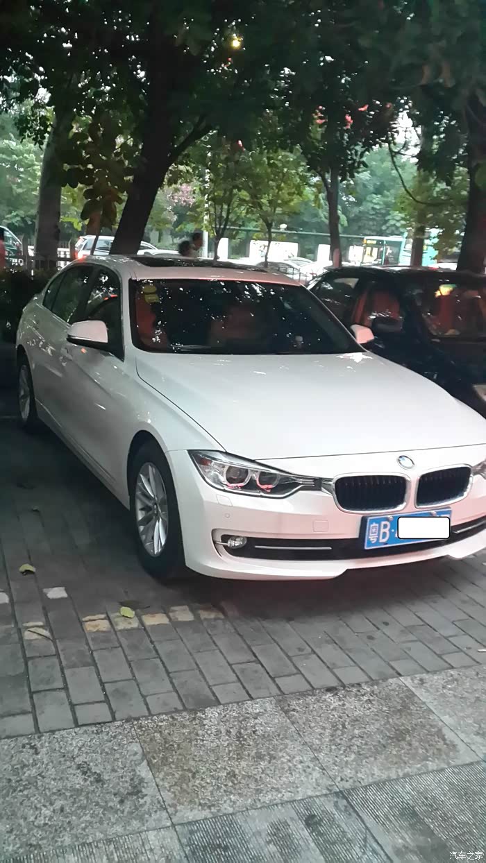 宝马320li雪山白提车 (求车主认证)