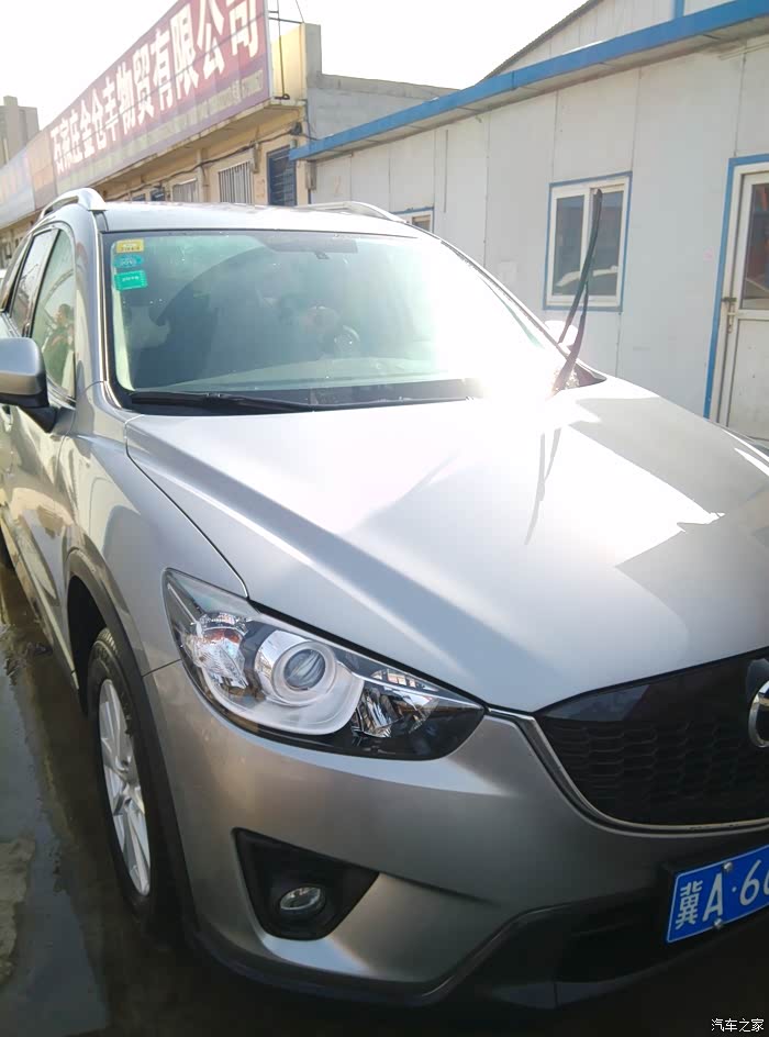 感觉银色的cx5很少啊!