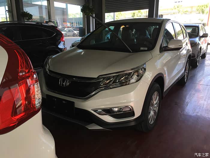 2016款珍珠白20经典版crv提车作业