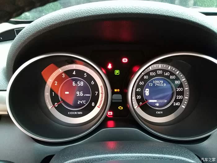 个人认为x80出厂时给出的"燃油消耗量标识"数据基本正确!