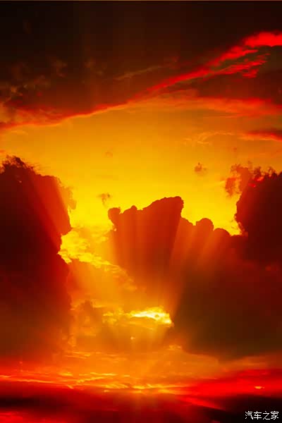 天边的那一抹红霞---清明寄情!