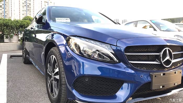 【图】【提车作业】c200标轴蓝外黑内提车一周作业_奔驰c级论坛_汽车