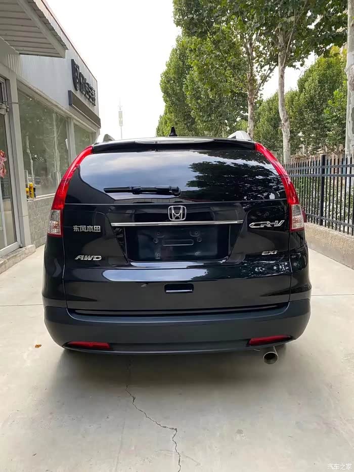 14年本田crv20自动挡四驱版个人一手车实表7万来