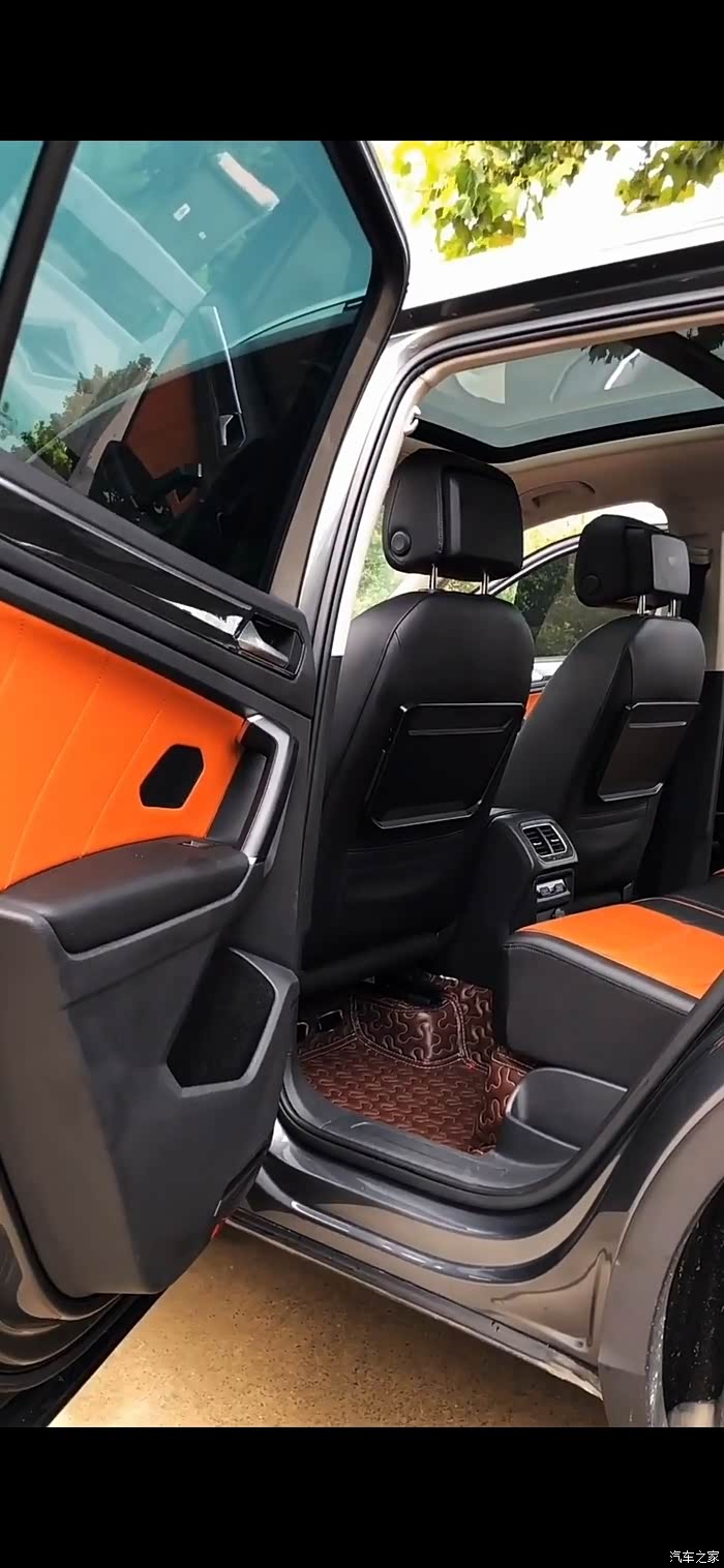 大众途观l内饰竟然如此新潮靓丽