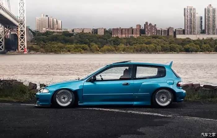 高转速小钢炮,本田思域eg6宽体改装案例