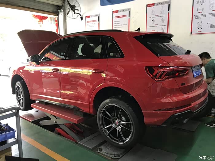 21款奥迪q3轮毂升级