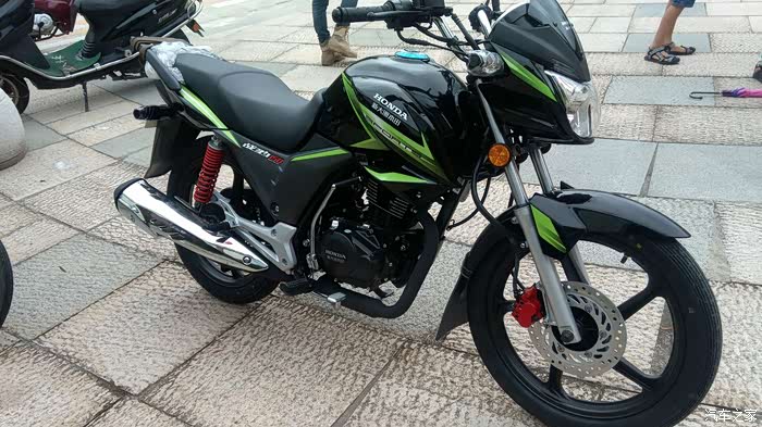 【图】今天一大早就去提了新大洲本田战豹150~大家来看看怎么样啊