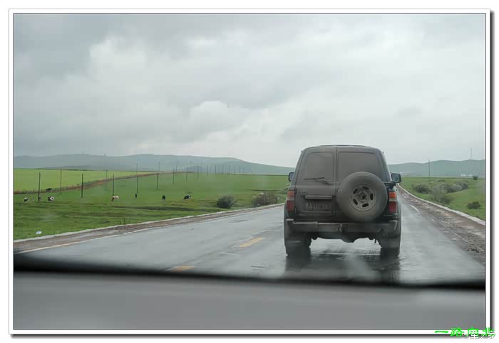 为了呼伦贝尔的蓝天白云一路向北