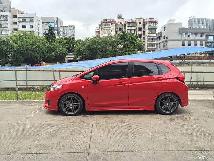 飞度换17寸轮毂