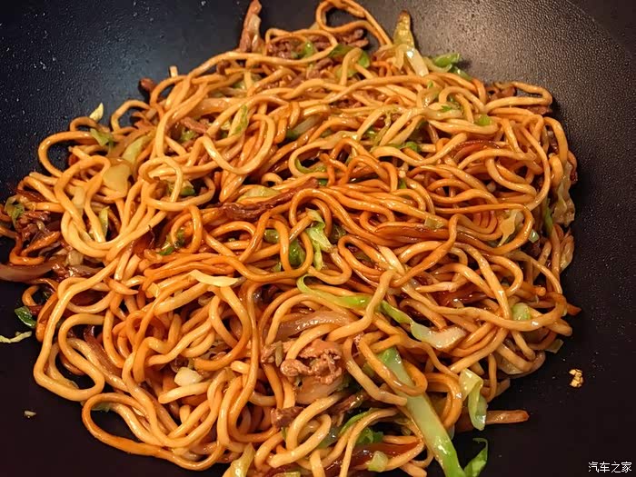 积分大放送肉丝炒面